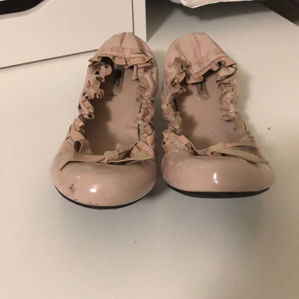 Miu Miu Flats Pink Size 10